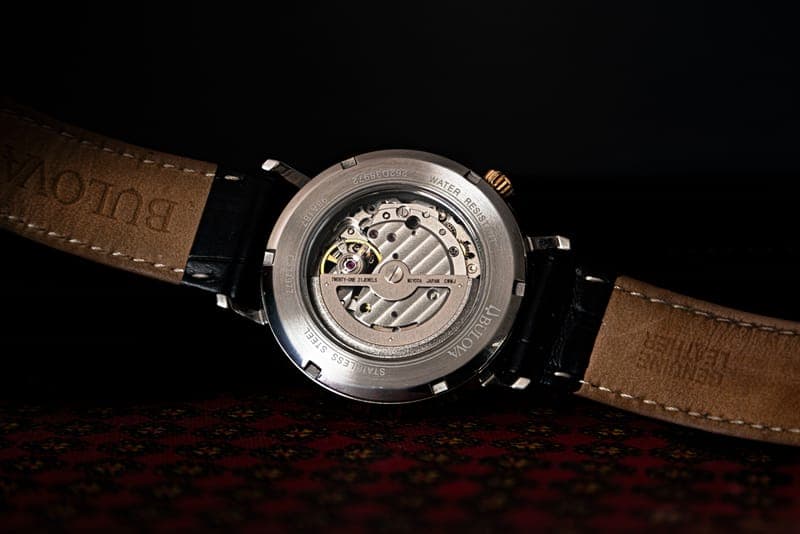 The gear train of a mechanical watch movement